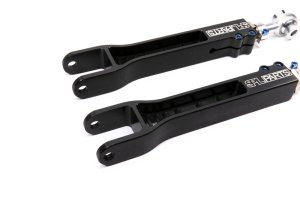 Lexus IS300 Traction Arms - Rear - SPL Parts - Adjustable - Blue Anodized - `01-`05